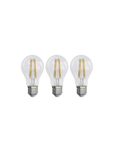 К-кт 3x LED Крушка FILAMENT A60 E27/5W/230V 2700K