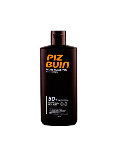 PIZ BUIN Moisturising Sun Lotion SPF50+ Слънцезащитна козметика за тяло 200 ml
