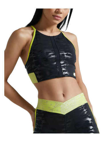 NEW BALANCE Relentless Premium Printed Bra Black