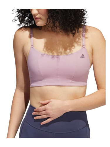 ADIDAS Yoga Studio Light-Support Bra Pink