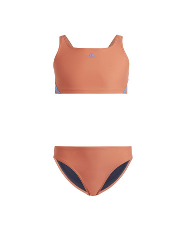 ADIDAS Fit 2 Pieces 3-Stripes Swimsuit Orange