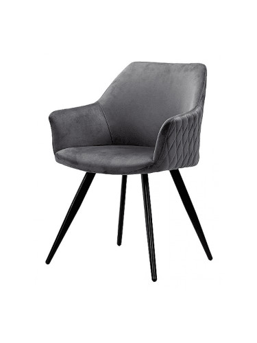 Трапезен стол Мебели Богдан К327-Е20, сива