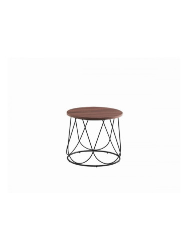 Холна маса Мебели Богдан Amelia, орех и черно