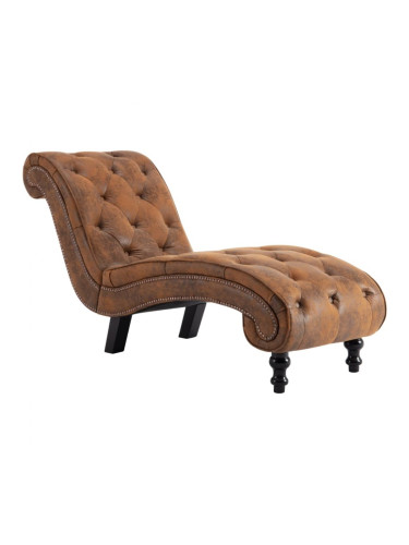 Sonata Кушетка, кафява, изкуствен велур