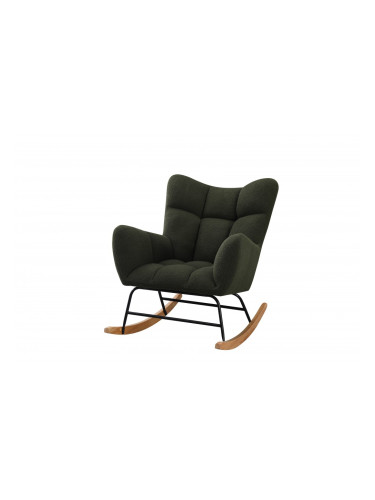 Люлеещ фотьойл Мебели Богдан модел Stiv, зелен