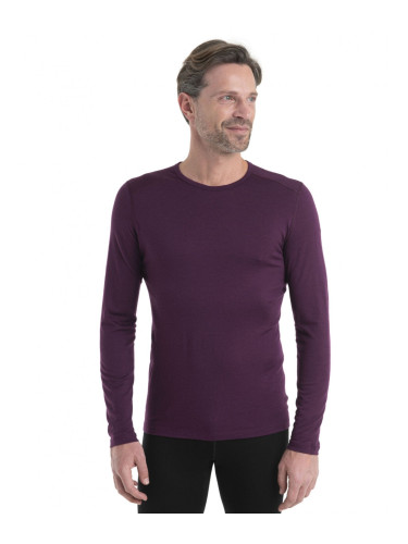 Мерино фланела - Icebreaker - Mens Merino 200 Oasis LS Crewe Thermal Top