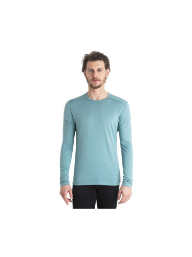 Мерино фланела - Icebreaker - Mens Merino 200 Oasis Long Sleeve Crewe Thermal Top