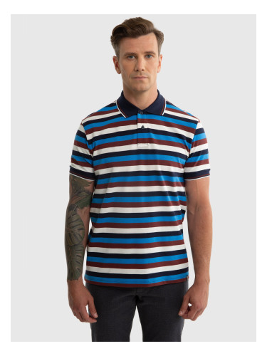 Big Star Man's Polo T-shirt 152412 000 Multicolor