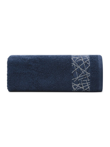 Eurofirany Unisex's Towel 423580 Navy Blue