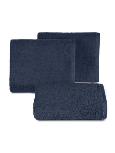 Eurofirany Unisex's Towel 430223 Navy Blue
