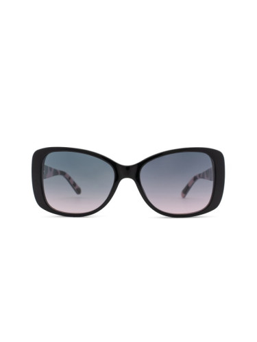 Moschino Love Mol054/S S3S JP 56 - правоъгълна слънчеви очила, дамски, черни