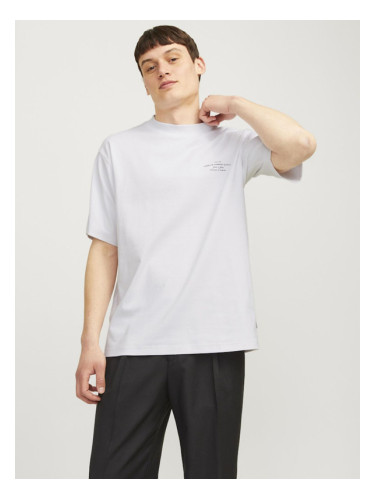 Jack & Jones T-shirt Byal