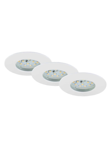 Briloner 7231-036 -К-кт 3x LED Лампа за вграждане в баня LED/5,5W/230V IP44