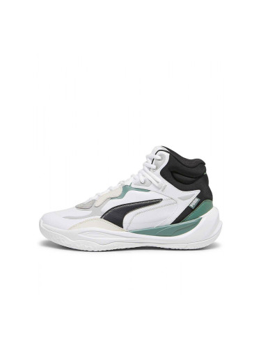 PUMA Playmaker Pro Mid Plus Basketball Shoes White/Multi