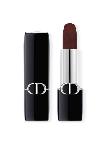 DIOR Rouge Dior Balm хидратиращ балсам за устни пълнещ цвят 001 Diormidnight 3,2 гр.
