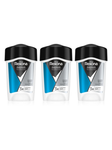 Rexona Maximum Protection Antiperspirant твърд антиперспирант(изгодна опаковка) за мъже
