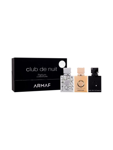 Armaf Club de Nuit A Collector's Pride Подаръчен комплект парфюм Club de Nuit Sillage 30 ml + парфюм Club de Nuit Intense Man 30 ml + парфюм Club de Nuit Milestone 30 ml