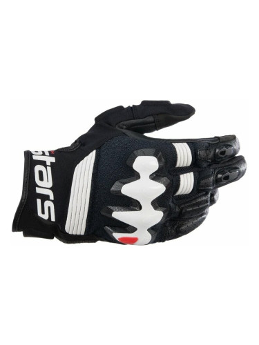 Alpinestars Halo Leather Gloves Black/White M Ръкавици