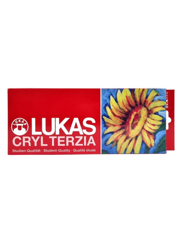 Lukas Cryl Terzia Cardboard Box Комплект акрилни бои 12 x 12 ml