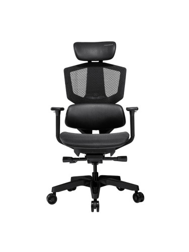 Геймърски стол Cougar Argo One Ergonomic Gaming, до 150kg, Ергономичен, Пълна регулируемост, черен