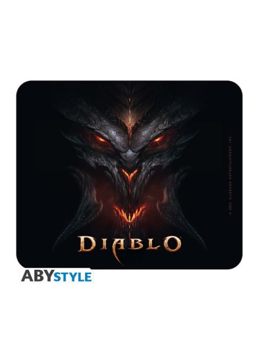 Подложка за мишка ABYstyle DIABLO - Diablo's Head (ABYACC402), гейминг, разноцветна, 235 x 195 x 3 mm