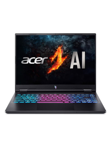 Лаптоп Acer Nitro 14 AN14-41-R3DL (NH.QSQEX.003), осемядрен AMD Ryzen 7 8845HS 3.8/5.1GHz, 14.5" (36.83cm) WUXGA IPS 120Hz Anti-Glare Display & GF RTX 3050 6GB, (HDMI), 16GB LPDDR5X, 1TB SSD NVMe, 1x USB4, 1x USB 3.2 Gen 2 Type-C, No OS, 2.02kg