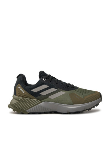 adidas Маратонки за бягане Terrex Soulstride RAIN.RDY IH3449 Зелен