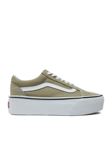 Vans Гуменки Old Skool Stackform VN0009PZOLV1 Зелен