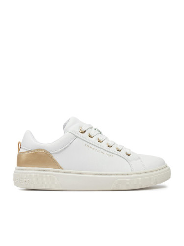 Tommy Hilfiger Сникърси Low Cut Lace-Up Sneaker TA9-33539-1351 S Бял