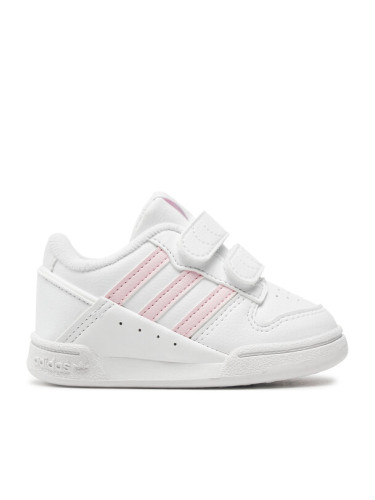 adidas Сникърси Team Court 2 Str Cf I ID6638 Бял