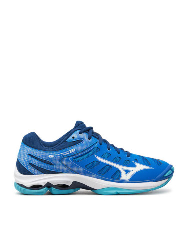 Mizuno Обувки за зала Wave Voltage 2 V1GA2460 Син