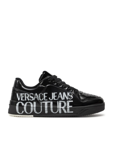 Versace Jeans Couture Сникърси 76YA3SJ5 Черен
