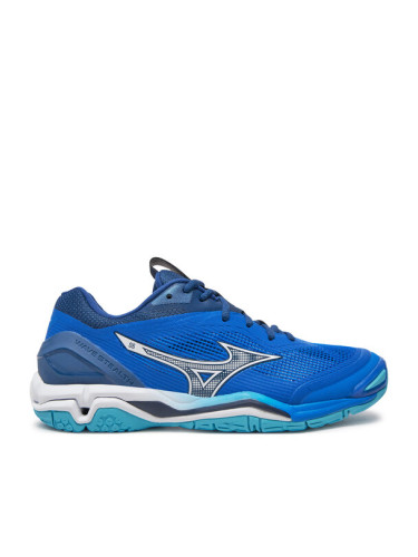 Mizuno Обувки за зала Wave Stealth 6 X1GA2430 Син