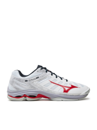 Mizuno Обувки за зала Wave Voltage 2 V1GA2460 Бял