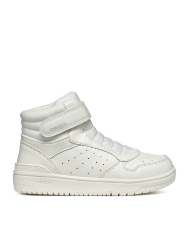 Geox Сникърси J Washiba Girl J36HXA 05415 C1000 S Бял