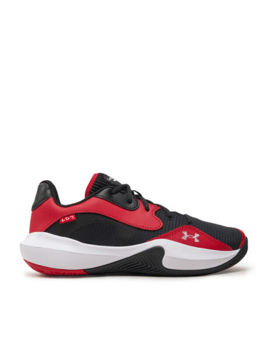 Under Armour Обувки за баскетбол UA Lockdown 7 Low 3027646 Червен