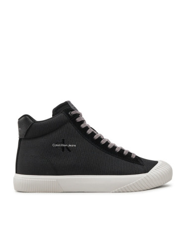 Calvin Klein Jeans Кецове Skater Vulc Mid Mtr YM0YM00999 Черен