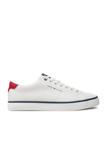 Tommy Hilfiger Сникърси Th Hi Vulc Low Core Seasonal FM0FM05110 Екрю