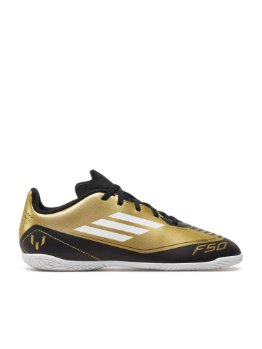 adidas Обувки за футбол F50 Club In J Messi IG9326 Златист
