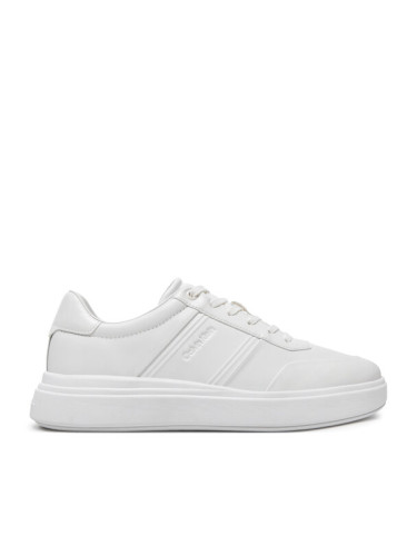 Calvin Klein Сникърси Low Top Lace Up Hf HM0HM01551 Бял