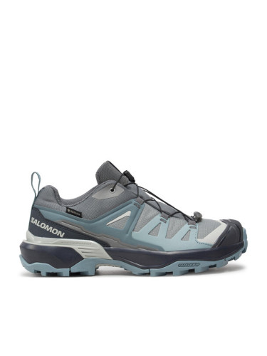 Salomon Сникърси X Ultra 360 Gore-Tex L47449300 Сив