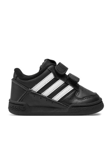 adidas Сникърси Team Court 2 Str Cf I ID6636 Черен