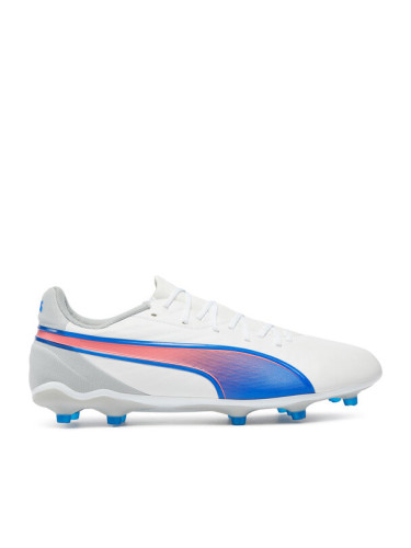 Puma Обувки за футбол King Match Fg/Ag 107863 Бял