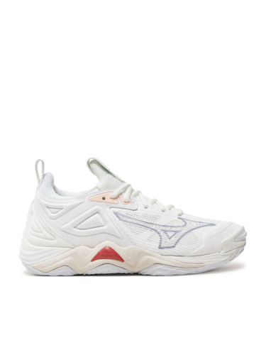 Mizuno Обувки за зала Wave Momentum 3 V1GC2312 Бял