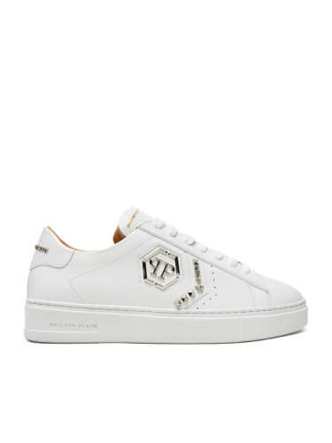 PHILIPP PLEIN Сникърси FADS MSC3997 PLE005N Бял