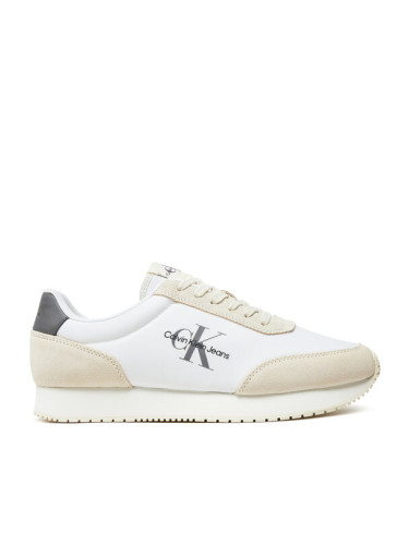 Calvin Klein Jeans Сникърси Retro Runner Su-Ny Mono YM0YM00804 Бял