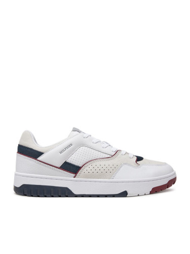 Tommy Hilfiger Сникърси Th Basket Modern Street Lth FM0FM05211 Бял