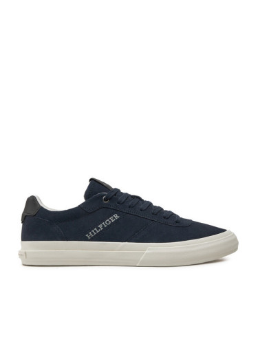 Tommy Hilfiger Сникърси Th Hi Vulc Low Street Suede FM0FM05112 Тъмносин