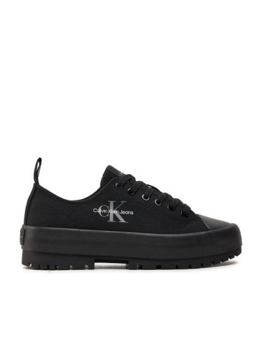 Calvin Klein Jeans Кецове Lugged Hybrid Laceup Ml Mtr YW0YW01505 Черен