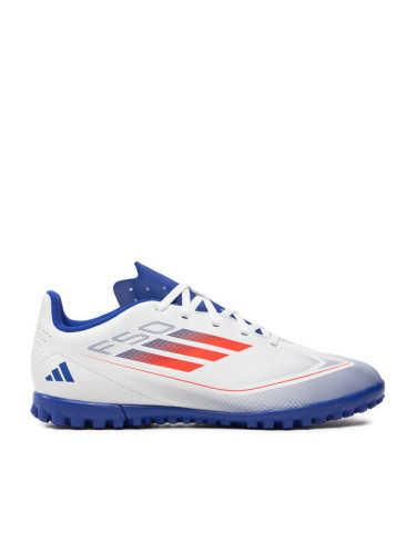 adidas Обувки за футбол F50 Club TF IF1391 Бял